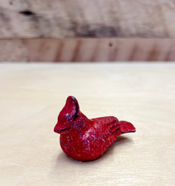Red Bird Cardinal Metal - Mini