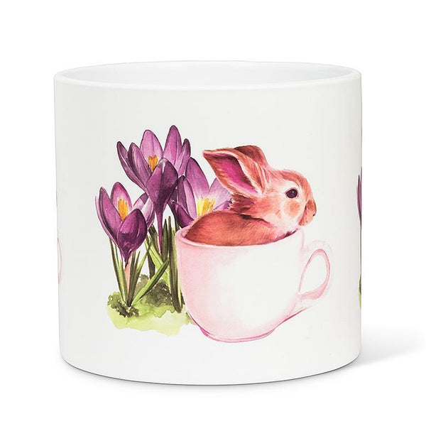 Bunny & Crocus Planter