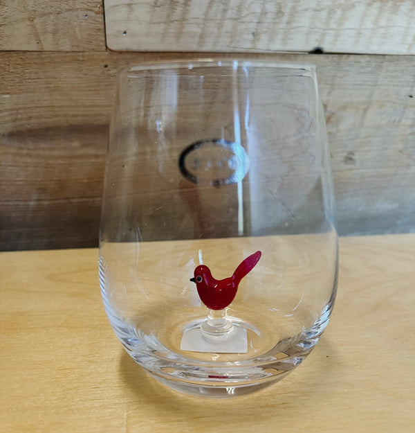 Icône Cardinal en Verre