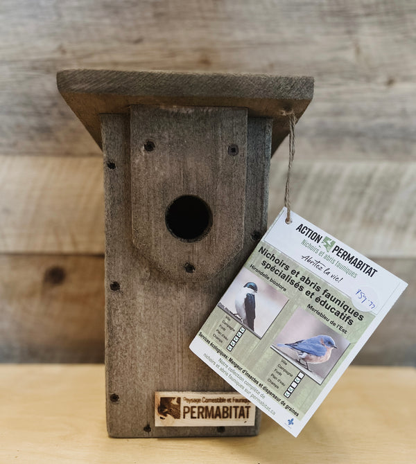Permabitat - Bluebird/Tree Swallow Nest Box