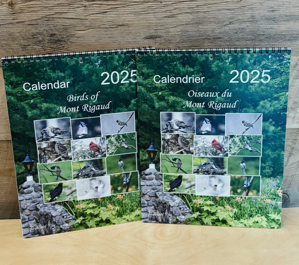 Calendar - Birds of Mont Rigaud 2025