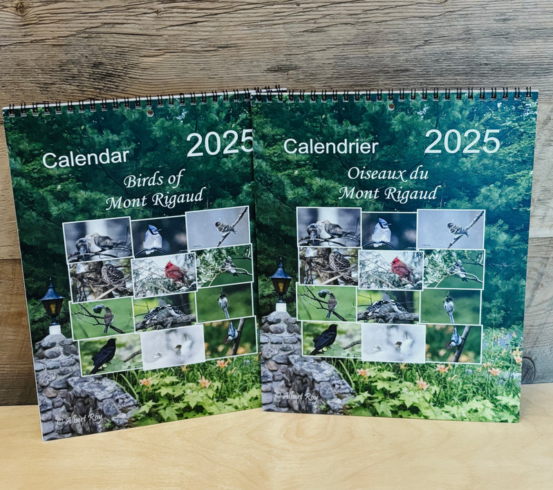 Calendar - Birds of Mont Rigaud 2025