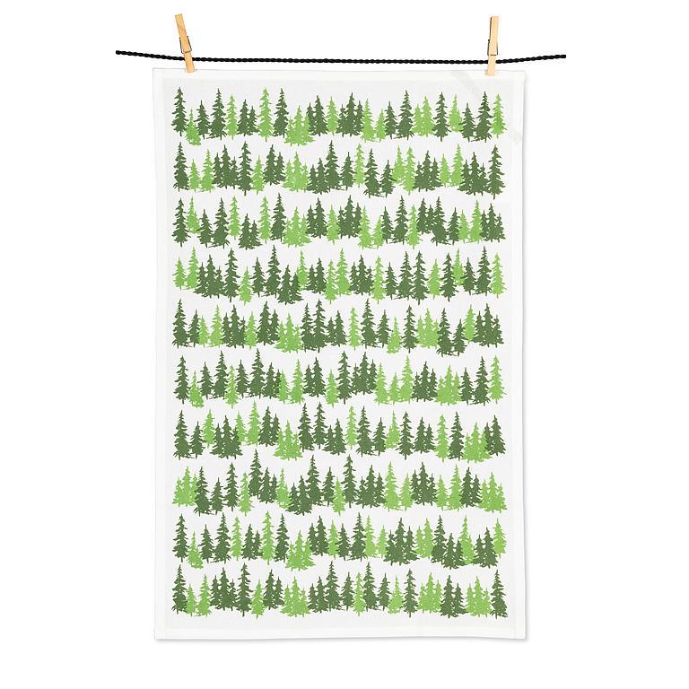 Pine Trees Kitchen Towel