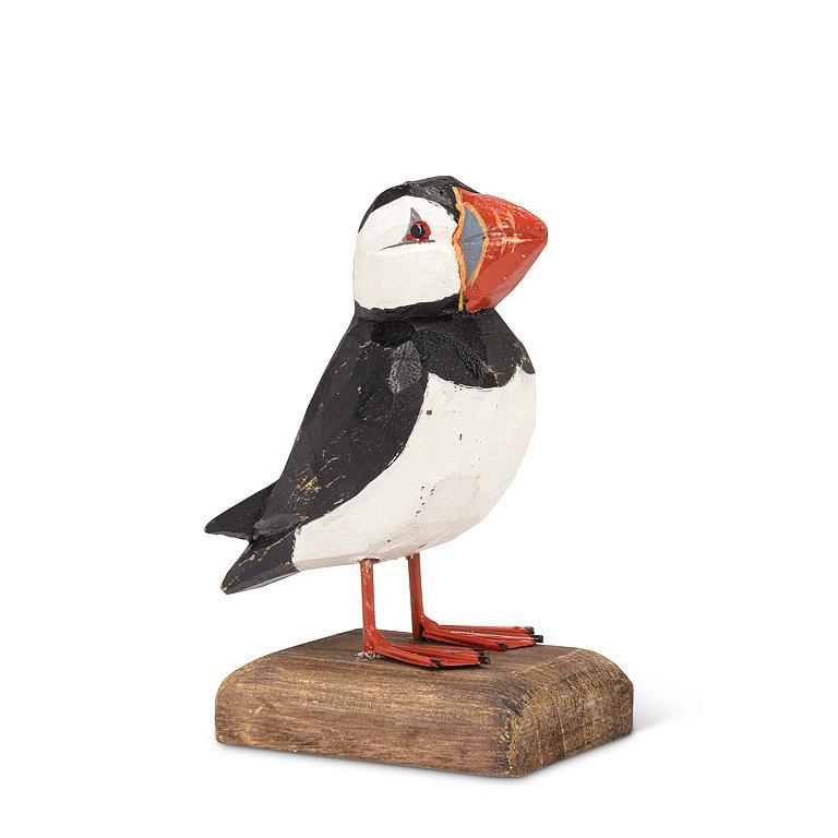 Carved Puffin