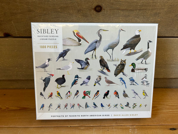 Sibley Backyard Birding Jigsaw Puzzle