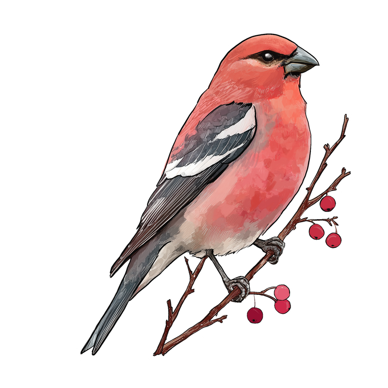 Spécial des fêtes - Parrainage d'oiseaux chanteurs - Durbec des sapins